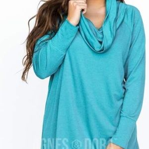 NWT Convertible Tunic Light Teal